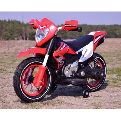 NAJNOWSZY MOTOR CROSSOWY CRF, POMPOWANE KOŁA, PANEL, DŹWIĘK, 2 SILNIKI /6186