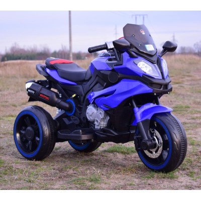 DUŻY MOTOR ŚCIGACZ  STRONG 2 EXCLUSIVE, ŚWIECĄCE KOŁA/HLX2018