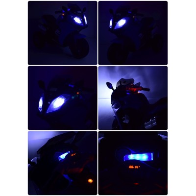 WIELKI  MOTOR ŚCIGACZ, MIĘKKIE KOŁA EVA, MIĘKKIE SIEDZENIE STRONG 2 EXCLUSIVE/NEL-1300