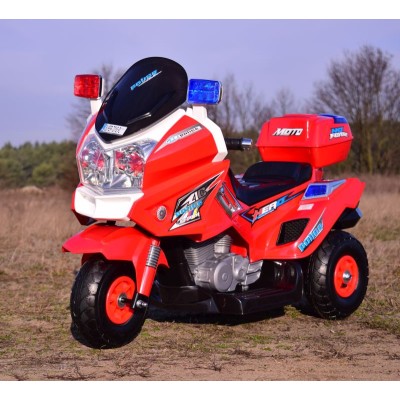 MEGA WIELKI MOTOR HERO Z DŹWIĘKAMI NA POMPOWANYCH KOŁACH NOWOŚĆ / 8815 12 V