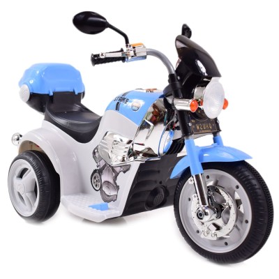 MOTOR CHOPPER  STRIKE Z  KUFERKIEM, KOGUTEM I POLICYJNYMI DŹWIĘKAMI/TR1508B