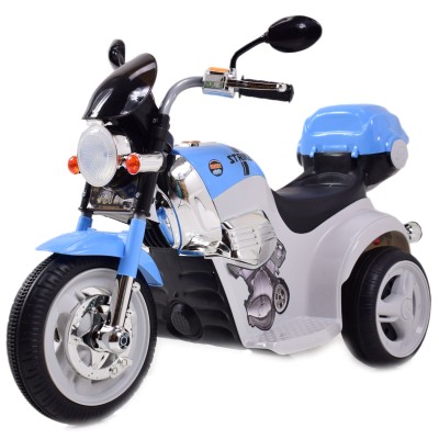 MOTOR CHOPPER  STRIKE Z  KUFERKIEM, KOGUTEM I POLICYJNYMI DŹWIĘKAMI/TR1508B