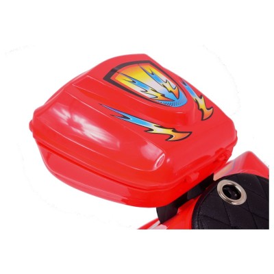 Motorek  dla maluszka, dźwięki, światła, miękkie siedzenie/LL1188