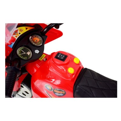 Motorek  dla maluszka, dźwięki, światła, miękkie siedzenie/LL1188