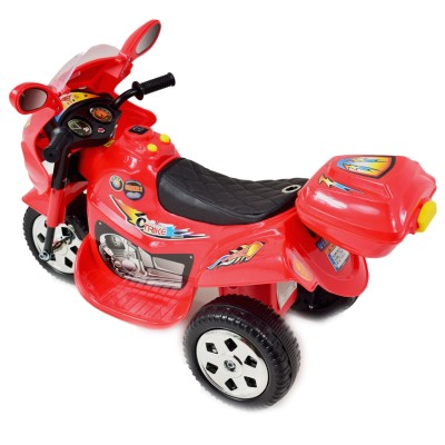 Motorek  dla maluszka, dźwięki, światła, miękkie siedzenie/LL1188