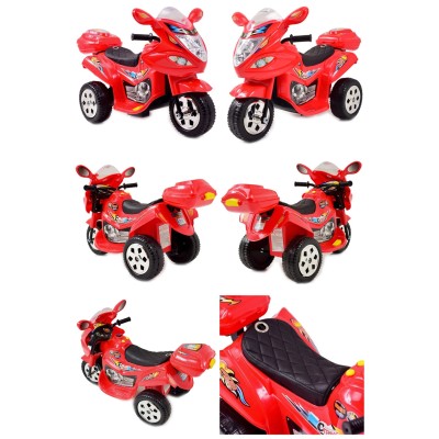 Motorek  dla maluszka, dźwięki, światła, miękkie siedzenie/LL1188