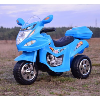 Motorek  dla maluszka, dźwięki, światła, miękkie siedzenie/LL1188