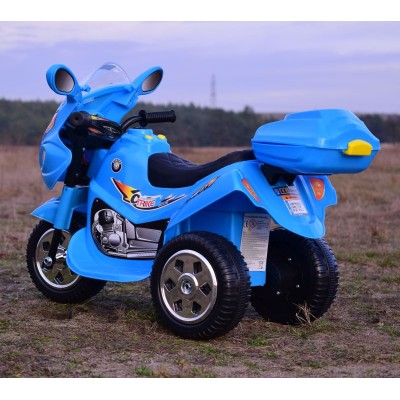 Motorek  dla maluszka, dźwięki, światła, miękkie siedzenie/LL1188