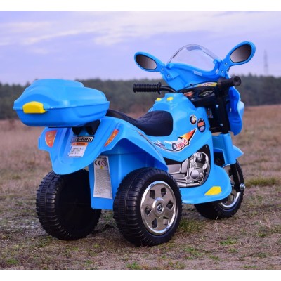 Motorek  dla maluszka, dźwięki, światła, miękkie siedzenie/LL1188