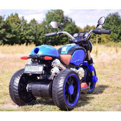 MOTOR 3 KOŁOWY KS - 2 SILNIKI, ŚWIECĄCE KOŁA, MIĘKKIE SIEDZENIE, GAZ W MANETCE/5189