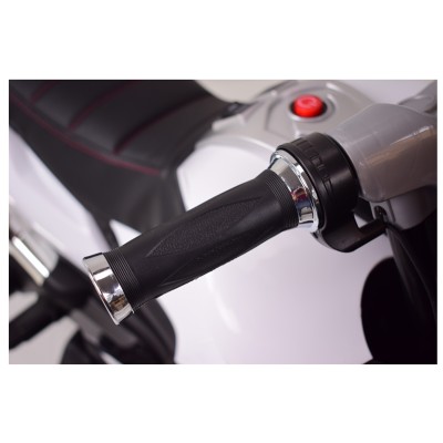 MEGA MOTOR Z GAZEM W RĄCZCE, HAMULCEM, KOŁA EVA/XMX609