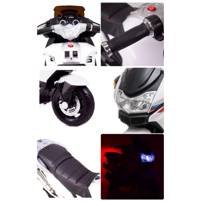 MEGA MOTOR Z GAZEM W RĄCZCE, HAMULCEM, KOŁA EVA/XMX609