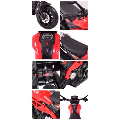 MEGA MOTOR CROSS  STRONG 2 EXCLUSIVE, AMORTYZATOR, GAZ W MANETCE, HAMULEC/DLS01