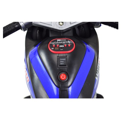 SUPER MOTOR 3 KOŁOWY PROMOTO, MIĘKKIE SIEDZENIE, OŚWIETLENIE/LT618