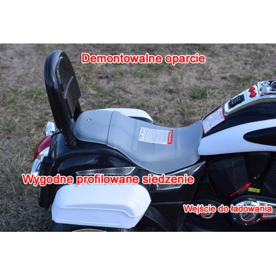 MOTOR CHOPPER Z OPARCIEM, WARKIEM SILNIKA/SH618