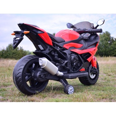 NAJNOWSZY MOTOR ŚCIGACZ KOŁA EVA, MIĘKKIE SIEDZENIE, GAZ W MANETCE, HAMULEC/5-1000