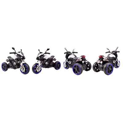 MOTOR MOTO 3 KOŁOWY, ŚWIECĄCE KOŁA, GAZ W MANETCE/BH818