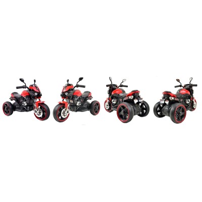MOTOR MOTO 3 KOŁOWY, ŚWIECĄCE KOŁA, GAZ W MANETCE/BH818