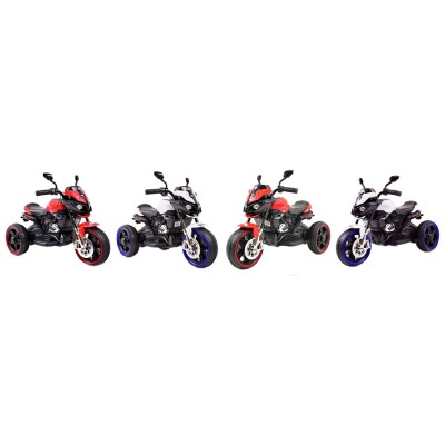 MOTOR MOTO 3 KOŁOWY, ŚWIECĄCE KOŁA, GAZ W MANETCE/BH818