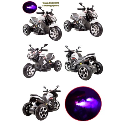 MOTOR 3 KOŁOWY XBLD SUPER 46 Z IMITACJĄ WYDECHU, MIĘKKIE SIEDZENIE, GAZ W MANETCE/XBLD918