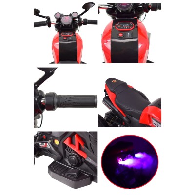 MOTOR 3 KOŁOWY XBLD SUPER 46 Z IMITACJĄ WYDECHU, MIĘKKIE SIEDZENIE, GAZ W MANETCE/XBLD918