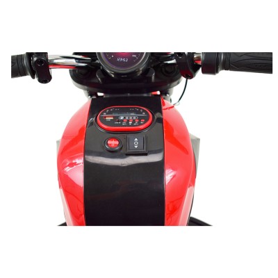 MOTOR 3 KOŁOWY XBLD SUPER 46 Z IMITACJĄ WYDECHU, MIĘKKIE SIEDZENIE, GAZ W MANETCE/XBLD918