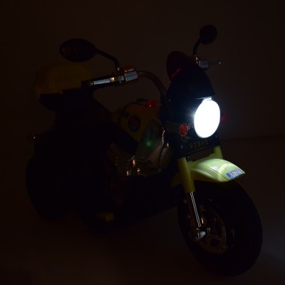 MOTOR CHOPPER SPORT Z KUFERKIEM, KOGUTEM I  DŹWIĘKAMI/X818