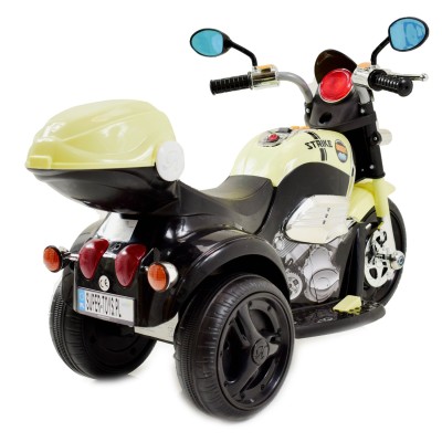 MOTOR CHOPPER SPORT Z KUFERKIEM, KOGUTEM I  DŹWIĘKAMI/X818