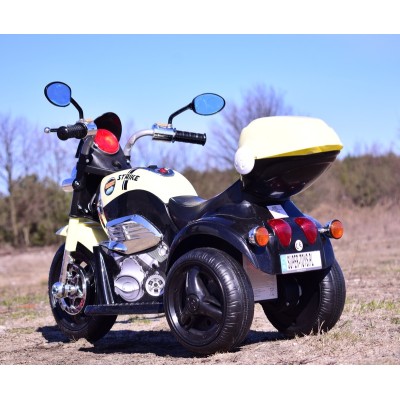 MOTOR CHOPPER SPORT Z KUFERKIEM, KOGUTEM I  DŹWIĘKAMI/X818