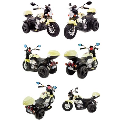 MOTOR CHOPPER SPORT Z KUFERKIEM, KOGUTEM I  DŹWIĘKAMI/X818