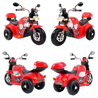 MOTOR CHOPPER SPORT Z KUFERKIEM, KOGUTEM I  DŹWIĘKAMI/X818