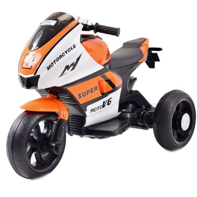 DUŻY MOTOR ŚCIGACZ  STRONG 2 EXCLUSIVE, ŚWIECĄCE KOŁA, 3 KOŁOWY/HT5188