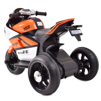 DUŻY MOTOR ŚCIGACZ  STRONG 2 EXCLUSIVE, ŚWIECĄCE KOŁA, 3 KOŁOWY/HT5188