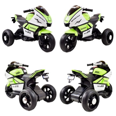 DUŻY MOTOR ŚCIGACZ  STRONG 2 EXCLUSIVE, ŚWIECĄCE KOŁA, 3 KOŁOWY/HT5188
