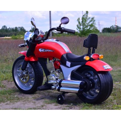 MEGA MOTOR CHOPPER, GAZ W MANETCE, MIĘKKIE SIEDZENIE/BLF916