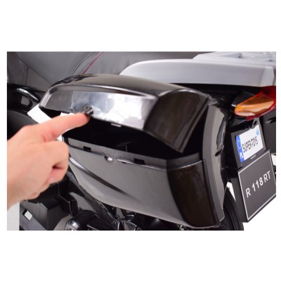 NAJWIĘKSZY SUPER SZYBKI MOTOR  ŚCIGACZ POLICYJNY 118, MIĘKKIE KOŁA, MIĘKKIE SIEDZENIE, GAZ W RĄCZCE, HAMULEC /HZB118
