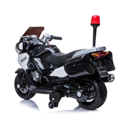 NAJWIĘKSZY SUPER SZYBKI MOTOR  ŚCIGACZ POLICYJNY 118, MIĘKKIE KOŁA, MIĘKKIE SIEDZENIE, GAZ W RĄCZCE, HAMULEC /HZB118