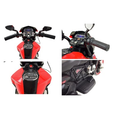 MOTOR MOTO 2 KOŁOWY, 2 SILNIKI, GAZ W MANETCE/BH818-2