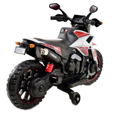 NAJNOWSZY  PIERWSZY  AKUMULATOROWY MOTOREK CROSSOWY TURBON/DLS09