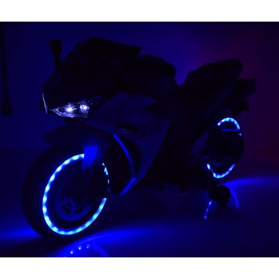 WIELKI MOTOR NA AKUMULATOR . GAZ W MANETCE, HAMULEC,/N888
