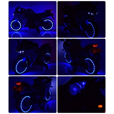 WIELKI MOTOR NA AKUMULATOR . GAZ W MANETCE, HAMULEC,/N888