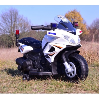 PIERWSZY MOTOR POLICYJNY Z KOGUTEM - DLA MALUSZKA/JC-911