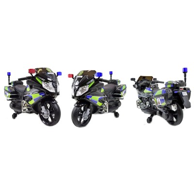 MEGA MOTOR POLICYJNY NA AKUMULATOR, KOGUT, MEGAFON, MOC/BEJ8188