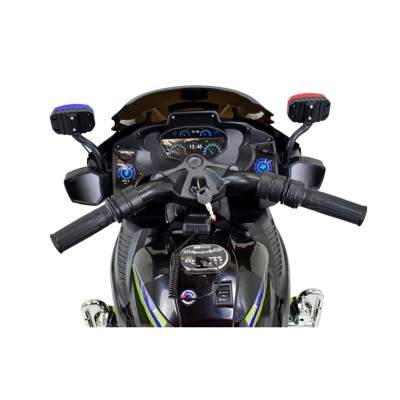 MEGA MOTOR POLICYJNY NA AKUMULATOR, KOGUT, MEGAFON, MOC/BEJ8188