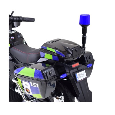 MEGA MOTOR POLICYJNY NA AKUMULATOR, KOGUT, MEGAFON, MOC/BEJ8188