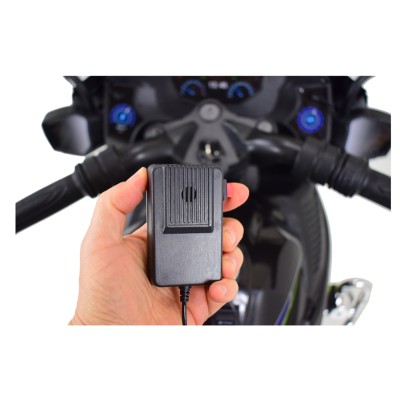 MEGA MOTOR POLICYJNY NA AKUMULATOR, KOGUT, MEGAFON, MOC/BEJ8188