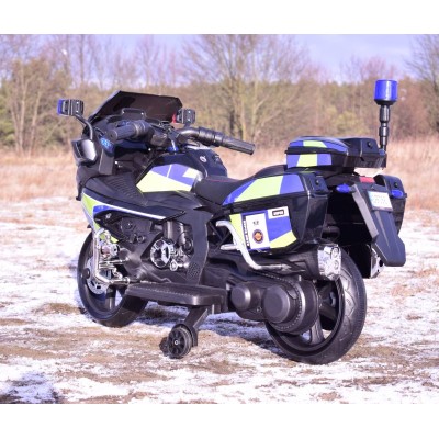 MEGA MOTOR POLICYJNY NA AKUMULATOR, KOGUT, MEGAFON, MOC/BEJ8188