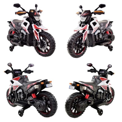 NAJNOWSZY  PIERWSZY  AKUMULATOROWY MOTOREK CROSSOWY TURBON, MIĘKKIE SIEDZENIE, GAZ W RĄCZCE, HAMULEC/DLS09-HAND