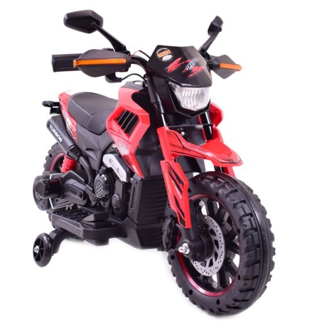 NAJNOWSZY  PIERWSZY  AKUMULATOROWY MOTOREK CROSSOWY TURBON, MIĘKKIE SIEDZENIE, GAZ W RĄCZCE, HAMULEC/DLS09-HAND