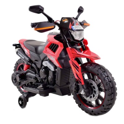 NAJNOWSZY  PIERWSZY  AKUMULATOROWY MOTOREK CROSSOWY TURBON, MIĘKKIE SIEDZENIE, GAZ W RĄCZCE, HAMULEC/DLS09-HAND